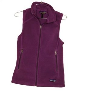Purple Patagonia vest